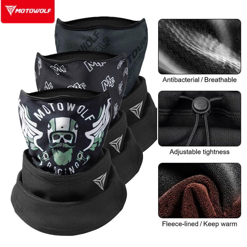 Cycling Gear In Winter - Motowolf inverno quente tático balaclava para