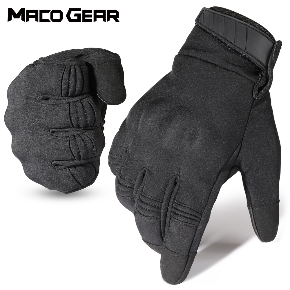 Cycling Gear Display - Inverno quente da motocicleta luvas de