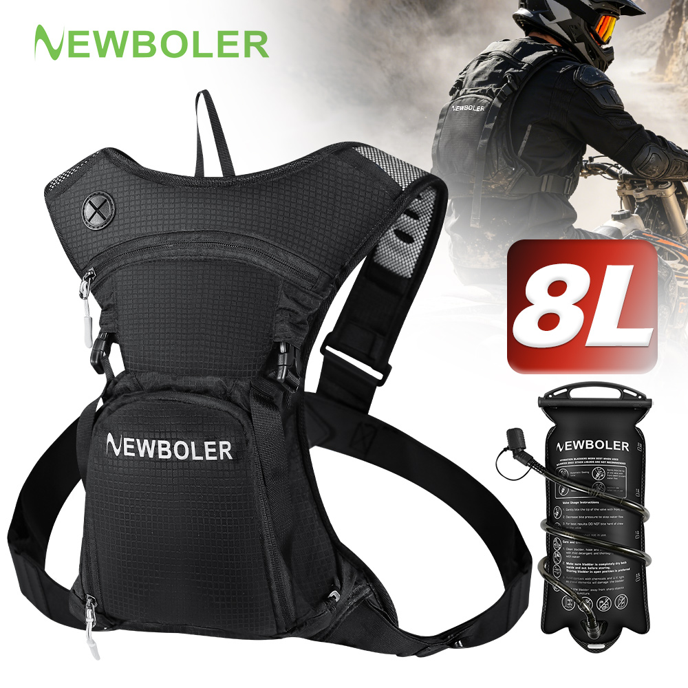 Cycling Gear Storage - Mochila de Hidratação NEWBOLER 8L para