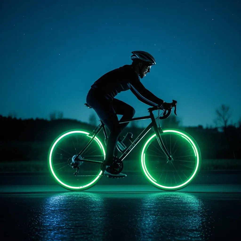 Cycling Gear Stand - Adesivos refletivos que brilham no escuro,