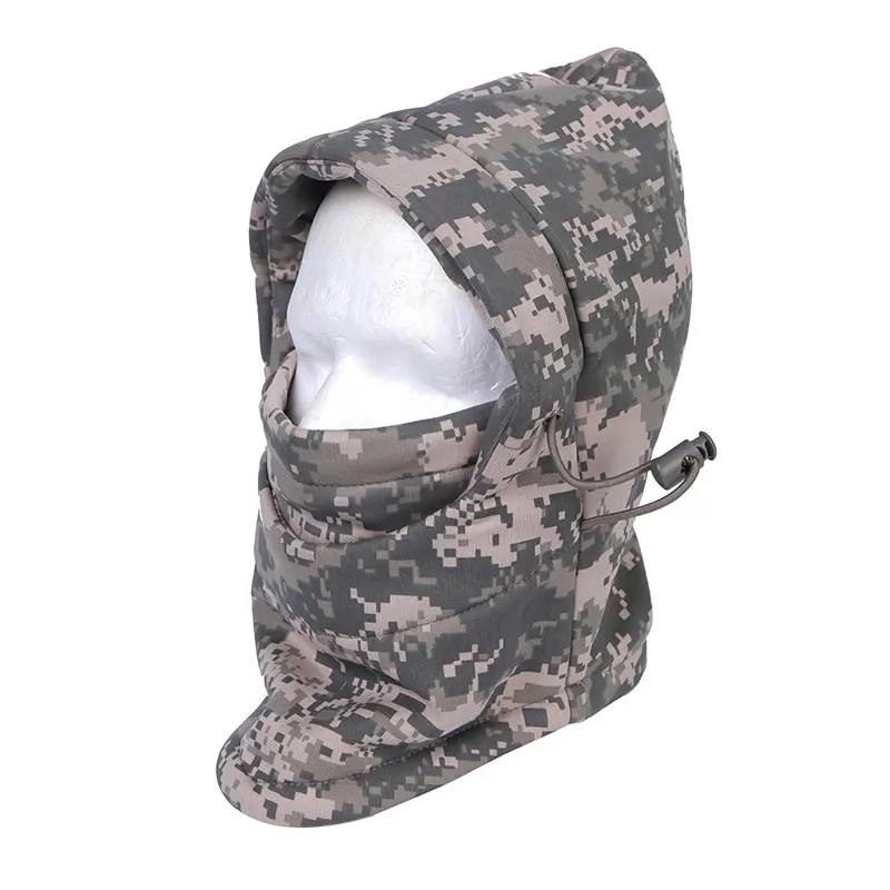 Cycling Gear In Winter - Camuflagem tática capuz quente rosto pescoço