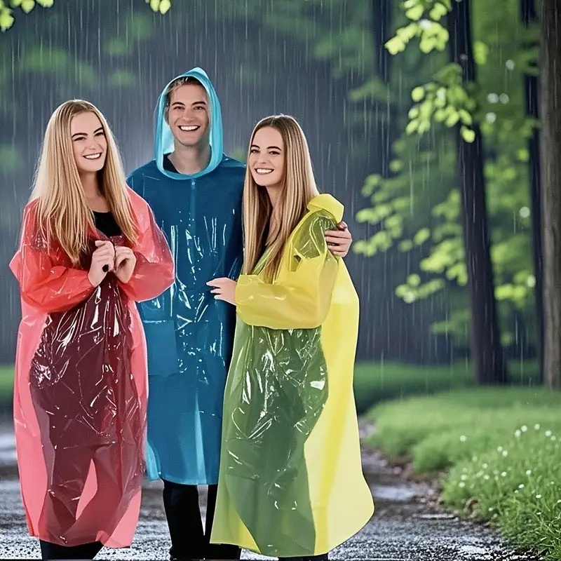 Poncho de chuva transparente d - Cycling Gear Storage avaliação e preço