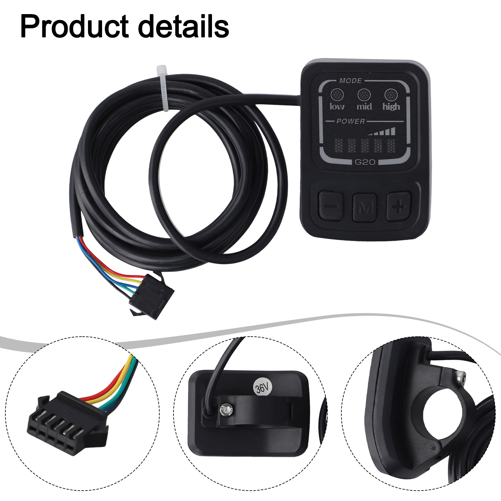 Medidor de Potência LED 48V co - Cycling Gear Display avaliação e preço