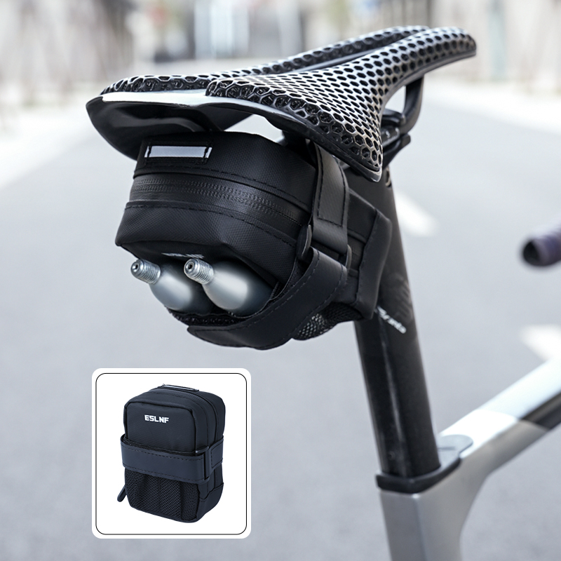 Eslnf bolsa de selim de bicicl - Cycling Gear Storage avaliação e preço
