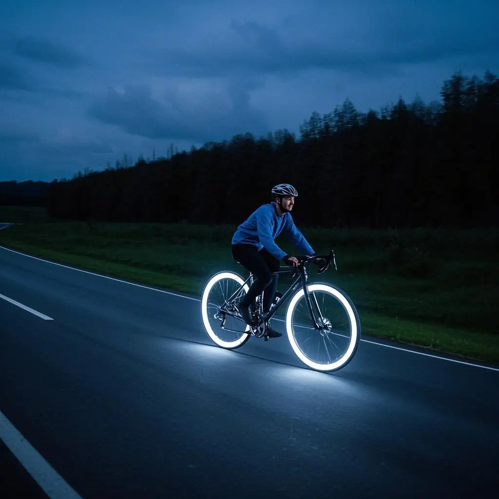 Adesivos refletivos que brilha - Cycling Gear Stand avaliação e preço