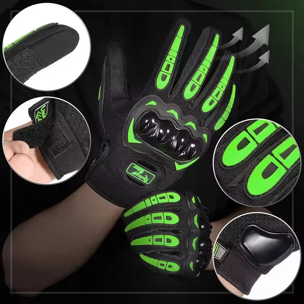 Luvas da motocicleta dos homen - Cycling Gear Display avaliação e preço