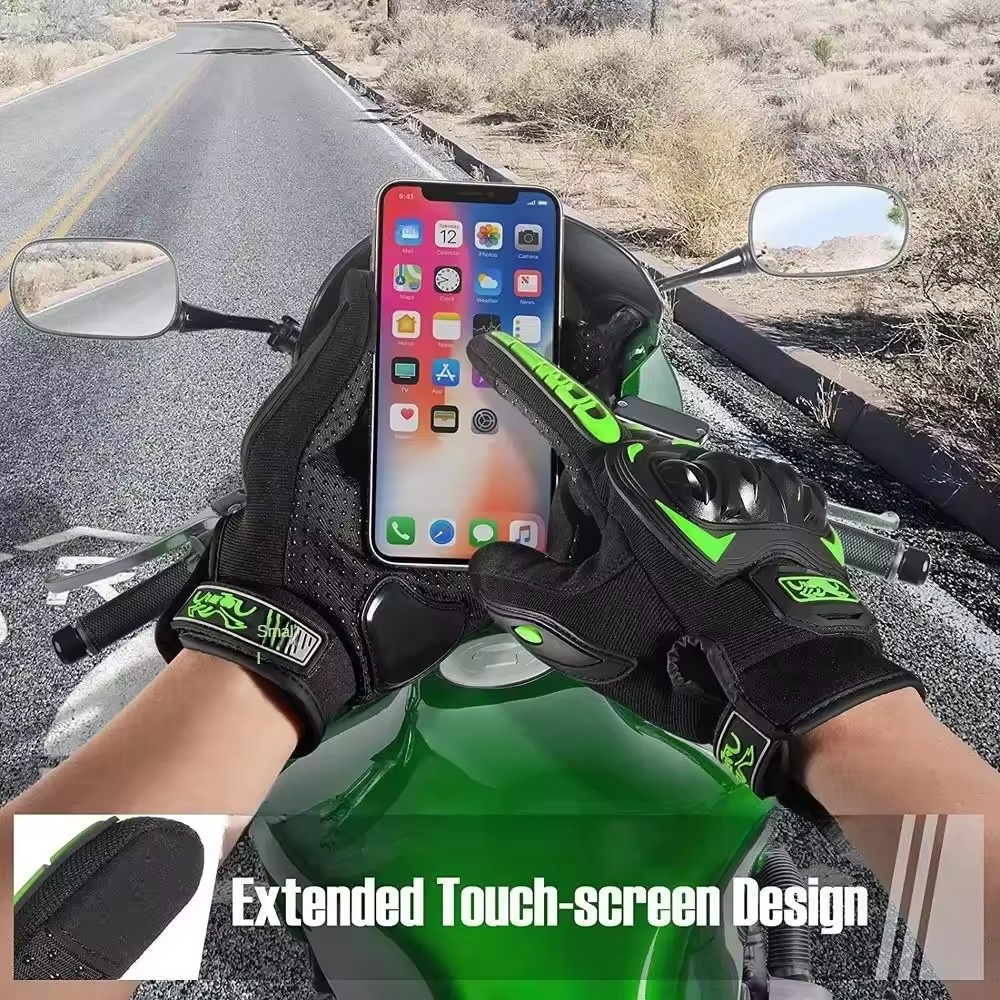Luvas da motocicleta dos homen - Cycling Gear Display avaliação e preço