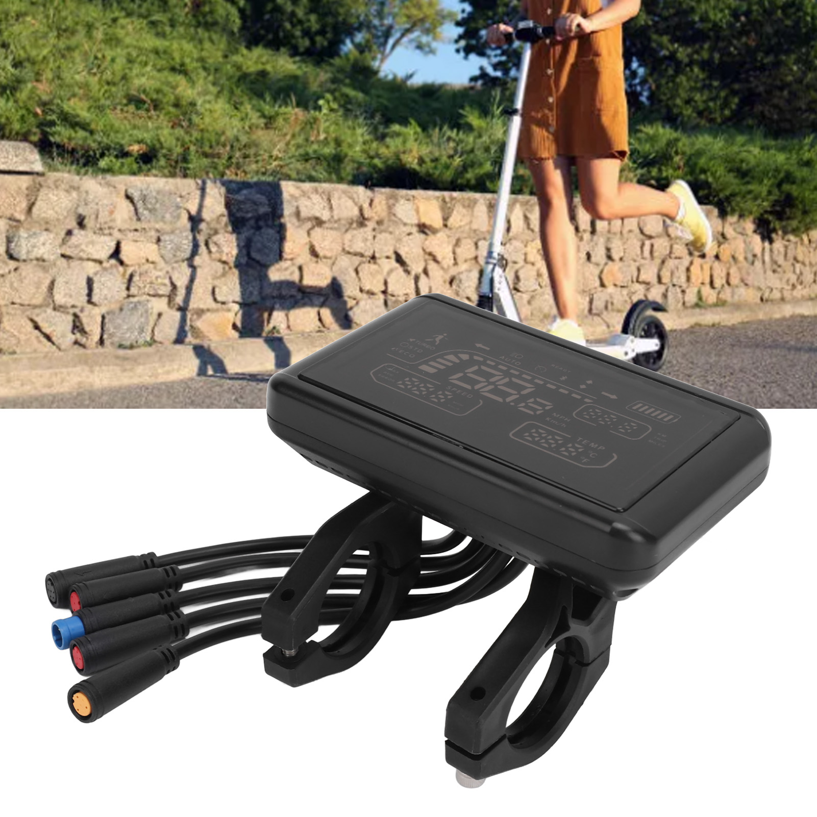 Painel de bicicleta elétrica,  - Cycling Gear Display avaliação e preço