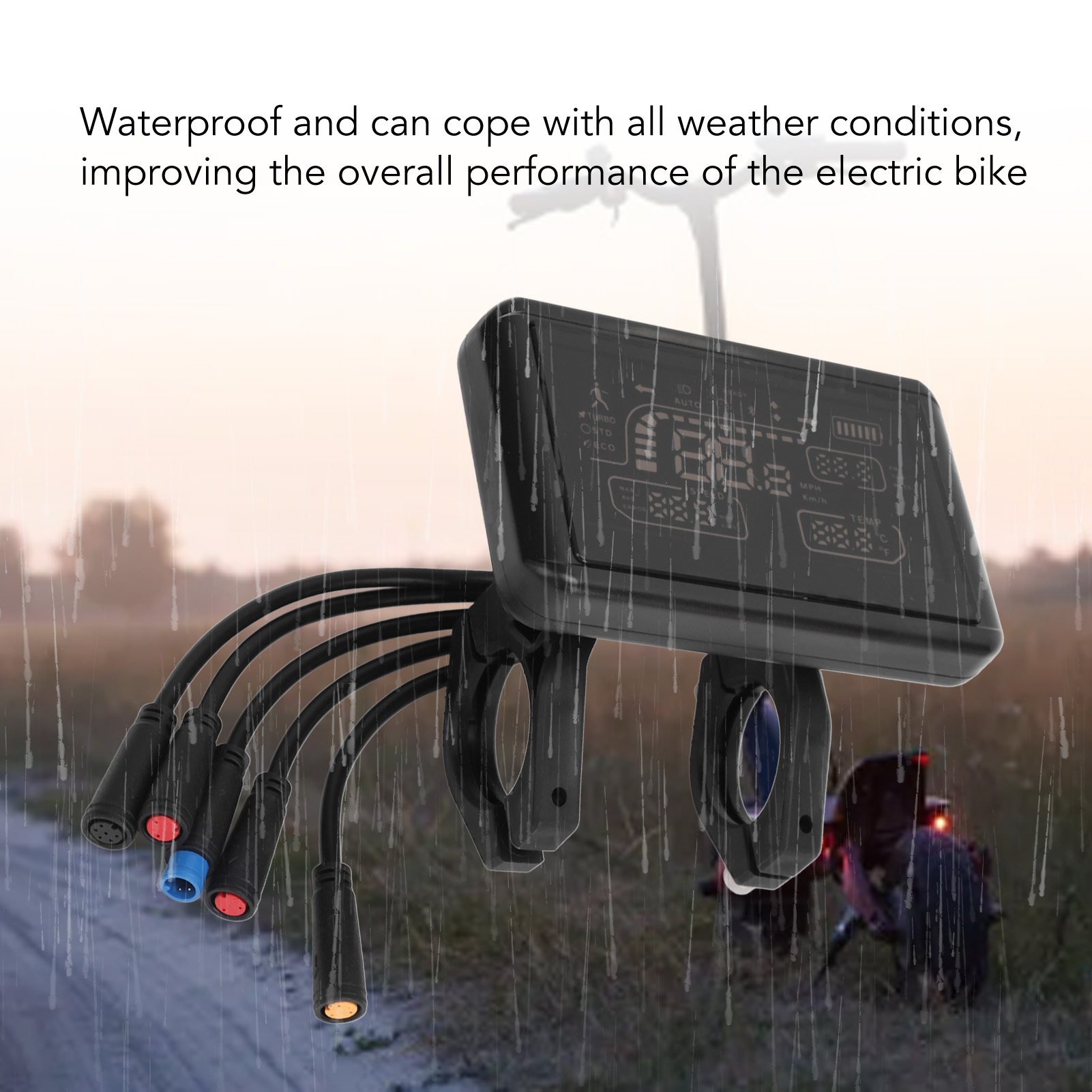 Painel de bicicleta elétrica,  - Cycling Gear Display avaliação e preço